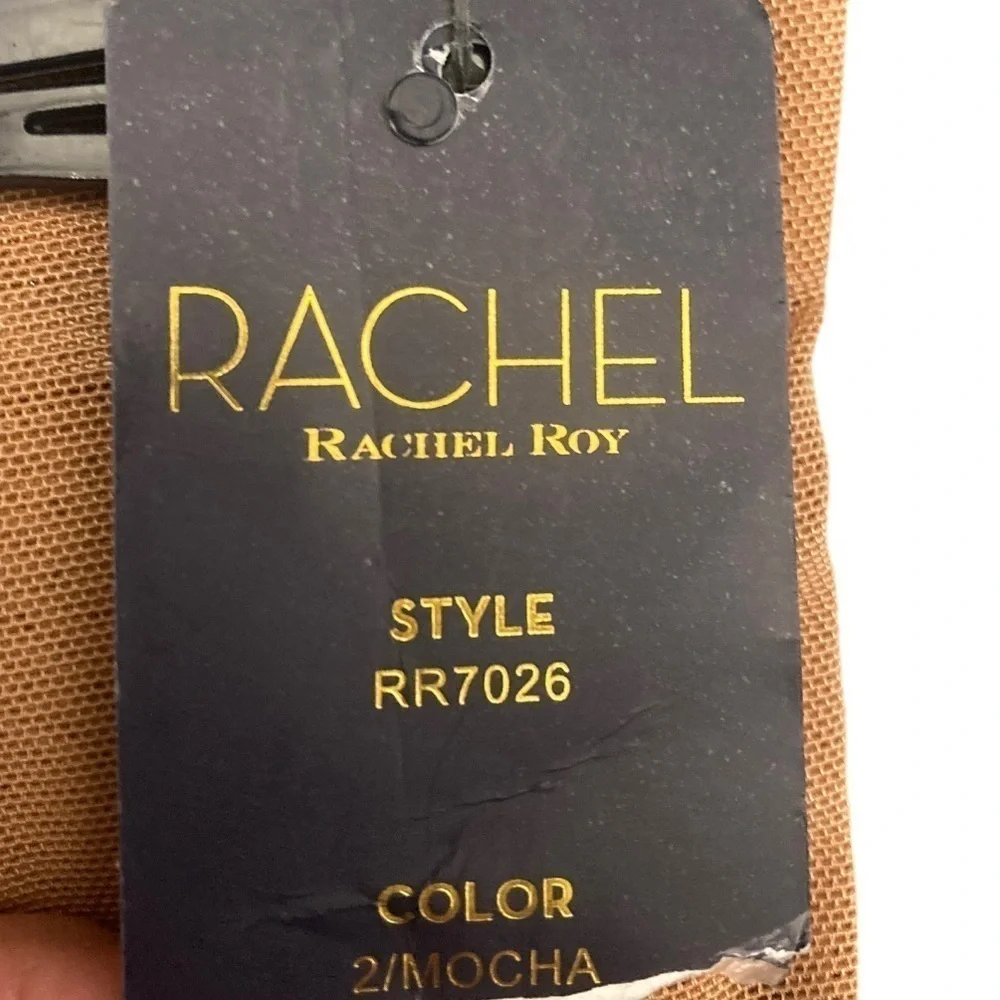Rachel Roy NWT Shaping Thong High Rise Panty With Tummy Support in Mocha Size M